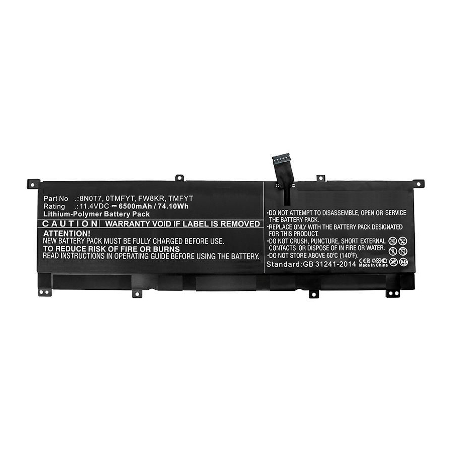 Battery Dell XPS, Precision 5530 2in1 MBTECH